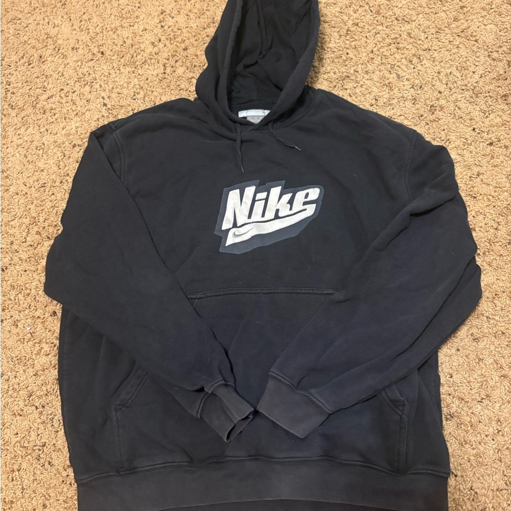 Nike Men's Dark Gray Hoodie